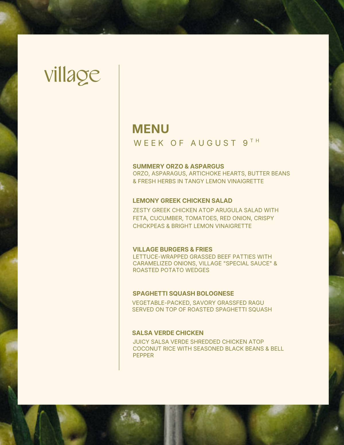 VILLAGE TEN 1:30 9/14