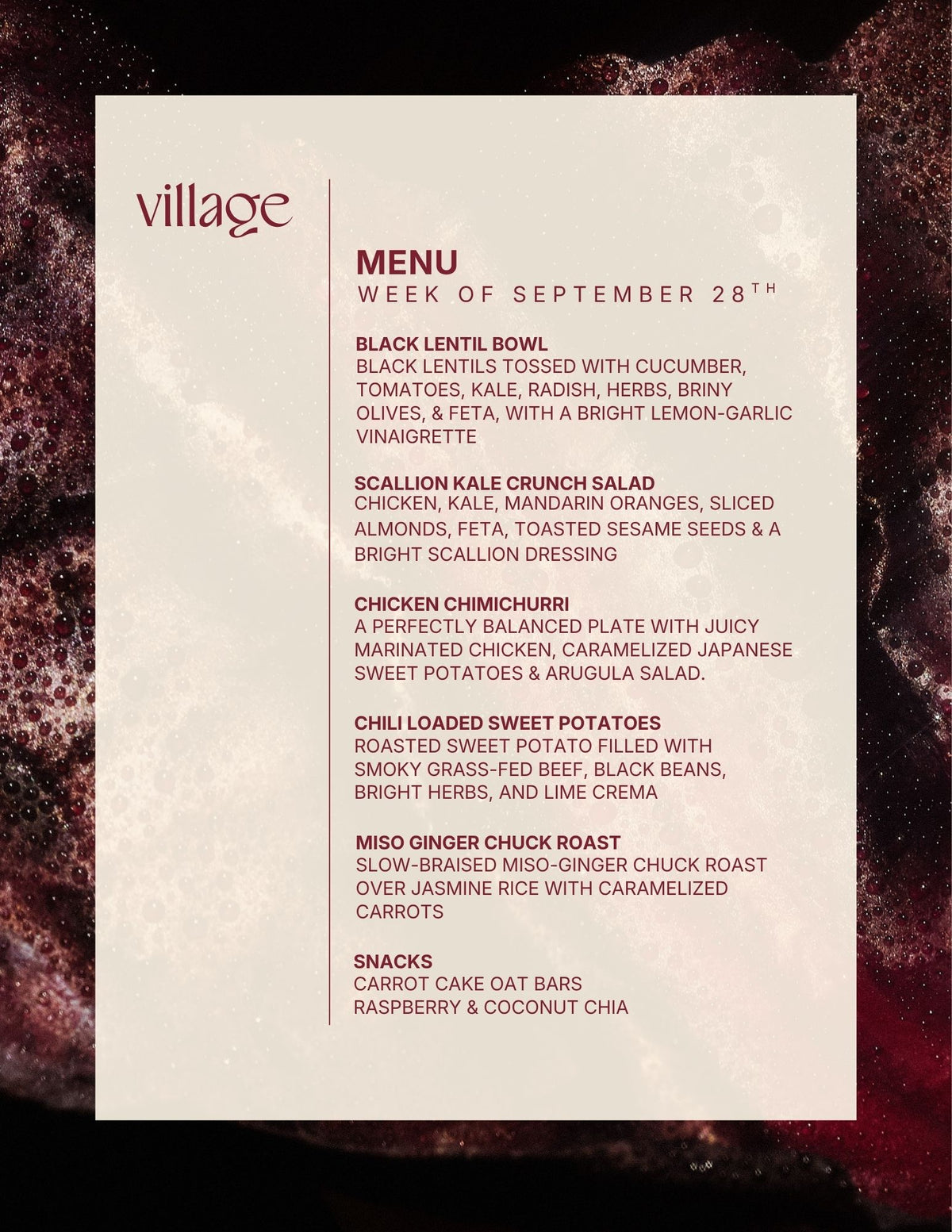 VILLAGE TEN 09|28